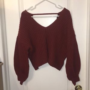 chunky knit!